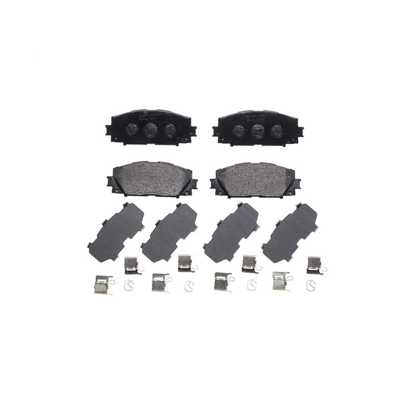 Jeu de 4 plaquettes de frein avant BREMBO P 83 141 - Visuel 2