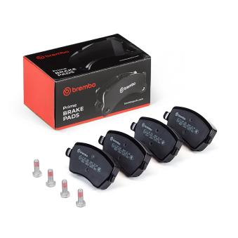 Jeu de 4 plaquettes de frein avant BREMBO [P 68 033]