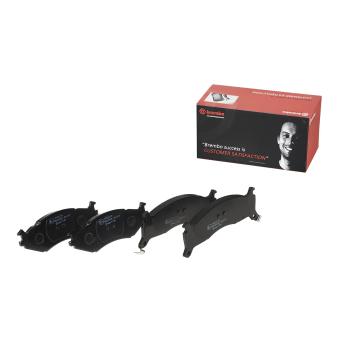 Jeu de 4 plaquettes de frein avant BREMBO OEM 4423715