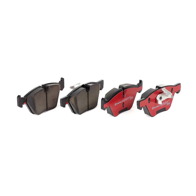 Jeu de 4 plaquettes de frein avant BREMBO P 06 036X - Visuel 1