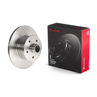 Jeu de 2 disques de frein avant BREMBO 08.2981.10 pour VOLKSWAGEN TRANSPORTER - COMBI 1.7 D - 57cv