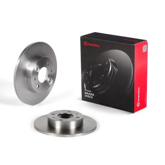 Jeu de 2 disques de frein arrière BREMBO [08.5085.14]