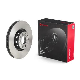 Jeu de 2 disques de frein avant BREMBO 09.9911.11 pour AUDI A8 3.0 quattro - 220cv