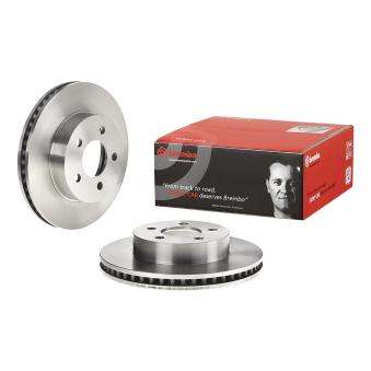 Jeu de 2 disques de frein avant BREMBO OEM 52128247AB