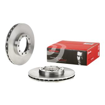 Jeu de 2 disques de frein avant BREMBO OEM 5010216433