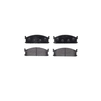 Jeu de 4 plaquettes de frein avant BREMBO OEM 4320842