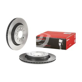 Jeu de 2 disques de frein arrière BREMBO 09.9505.11 pour FIAT 128 2.0 Turbo Performance - 252cv