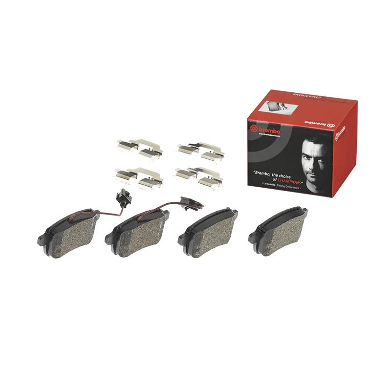 Jeu de 4 plaquettes de frein arrière BREMBO P 23 133 - Visuel 1
