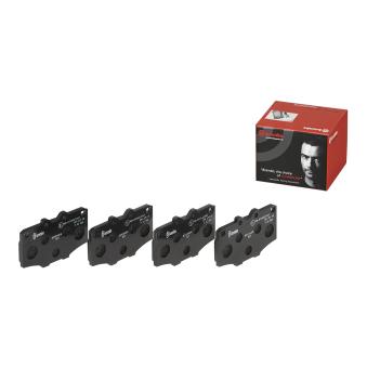 Jeu de 4 plaquettes de frein avant BREMBO OEM J0449135130
