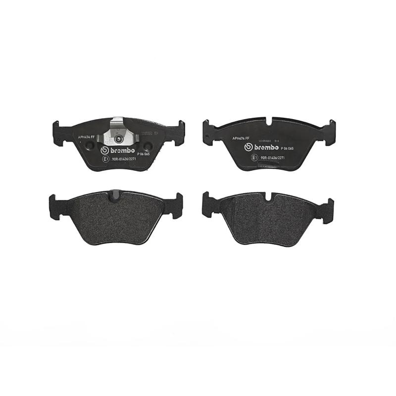 Jeu de 4 plaquettes de frein avant BREMBO P 06 065 - Visuel 2