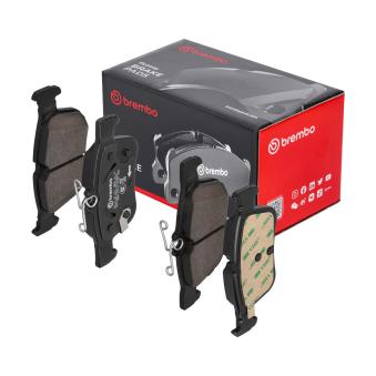 Jeu de 4 plaquettes de frein arrière BREMBO [P 24 217]