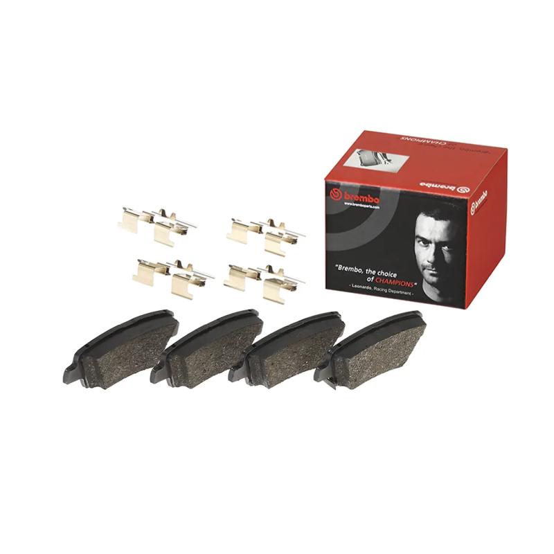 Jeu de 4 plaquettes de frein arrière BREMBO P 30 101 - Visuel 1