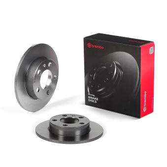 Jeu de 2 disques de frein arrière BREMBO [08.7165.11]