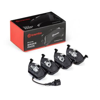 Jeu de 4 plaquettes de frein avant BREMBO [P 85 072]