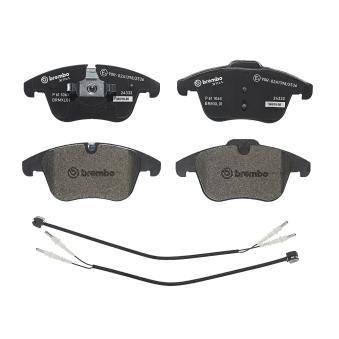 Jeu de 4 plaquettes de frein avant BREMBO OEM 1617283280