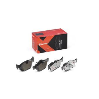 Jeu de 4 plaquettes de frein arrière BREMBO OEM 34216767148