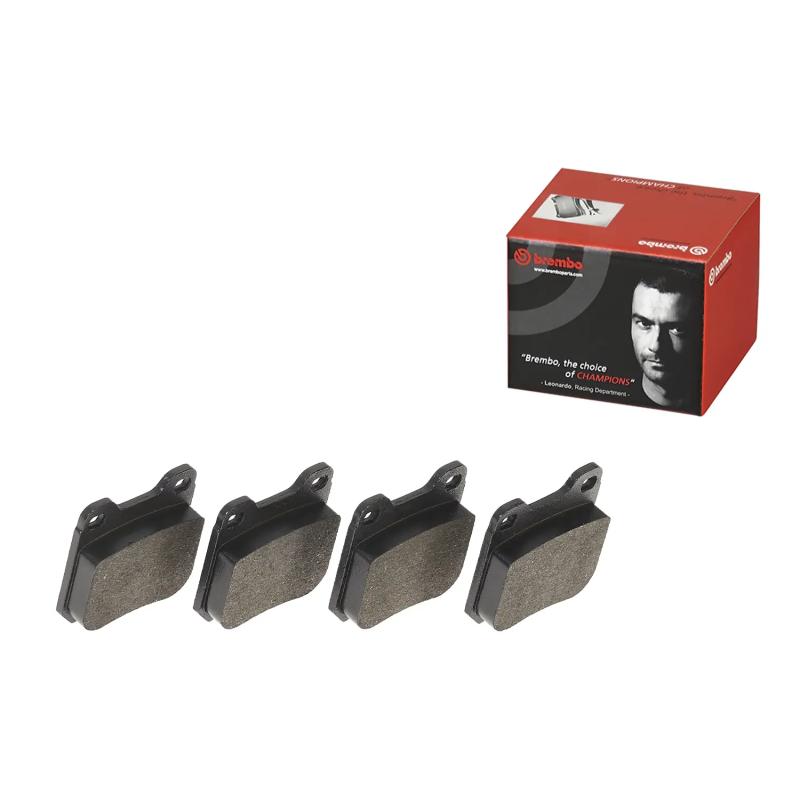 Jeu de 4 plaquettes de frein arrière BREMBO P 59 014 - Visuel 1