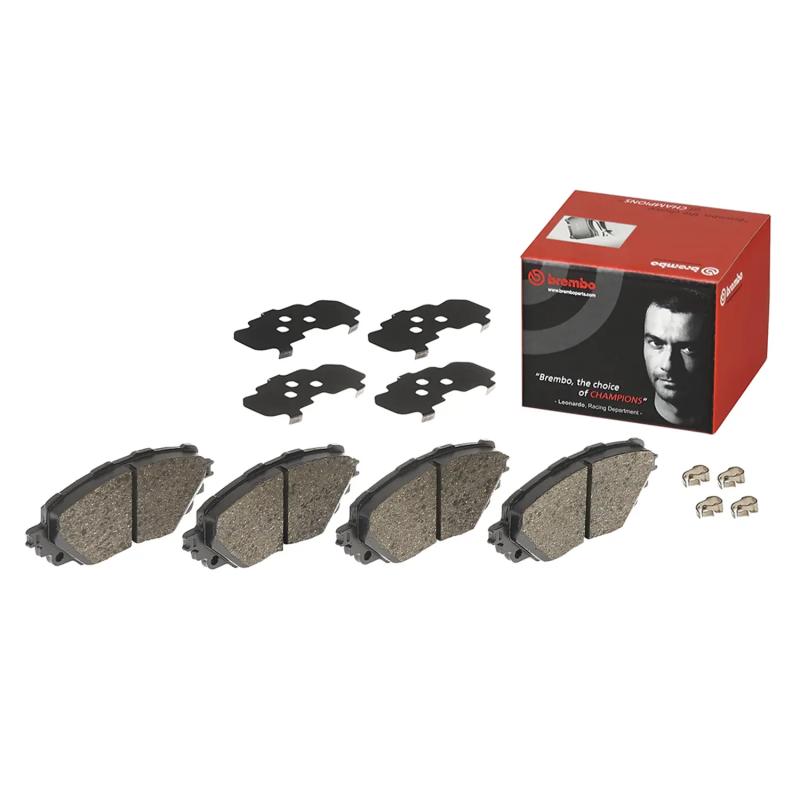 Jeu de 4 plaquettes de frein avant BREMBO P 49 054 - Visuel 1