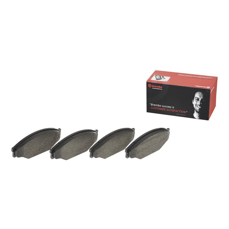 Jeu de 4 plaquettes de frein avant BREMBO P 83 013 - Visuel 1