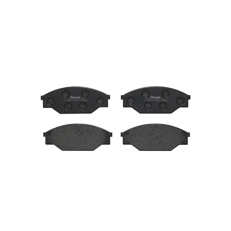 Jeu de 4 plaquettes de frein avant BREMBO P 83 013 - Visuel 2