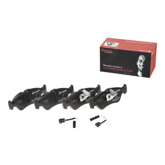 Jeu de 4 plaquettes de frein arrière BREMBO OEM 9024230510KZ