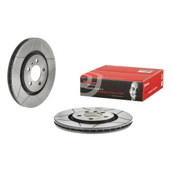 Jeu de 2 disques de frein avant BREMBO OEM 357615301a