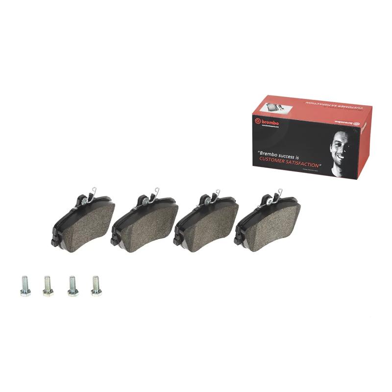 Jeu de 4 plaquettes de frein avant BREMBO P 06 017 - Visuel 1