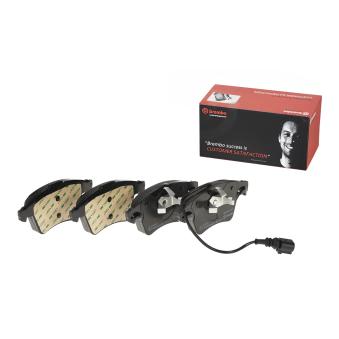 Jeu de 4 plaquettes de frein avant BREMBO OEM 7L6698151F