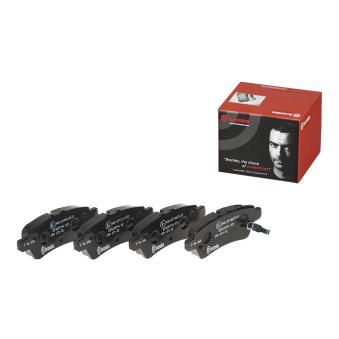 Jeu de 4 plaquettes de frein arrière BREMBO OEM 44060EB325