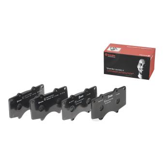 Jeu de 4 plaquettes de frein avant BREMBO OEM 4605B994