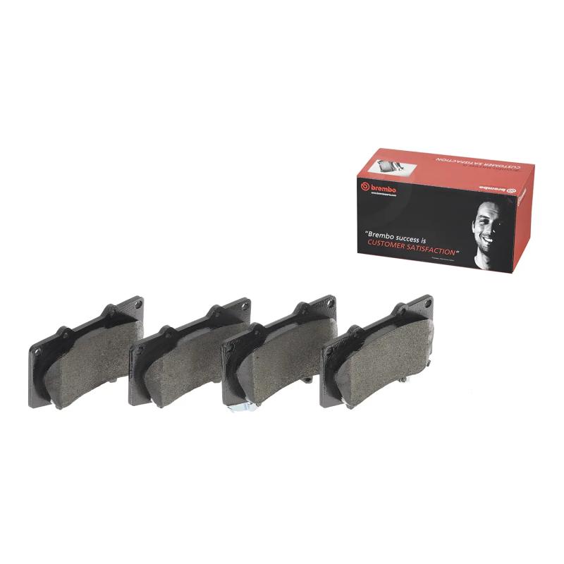 Jeu de 4 plaquettes de frein avant BREMBO P 83 066 - Visuel 1
