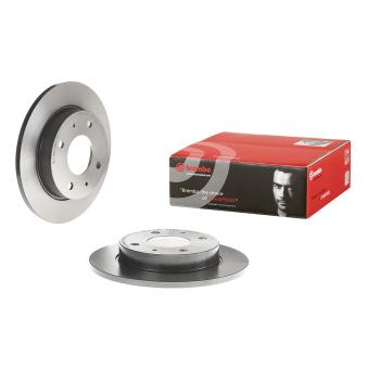 Jeu de 2 disques de frein arrière BREMBO 08.A607.11 pour TESLA MODEL X 1.3 - 95cv