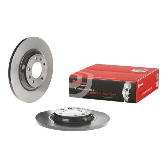 Jeu de 2 disques de frein arrière BREMBO OEM 1618861880