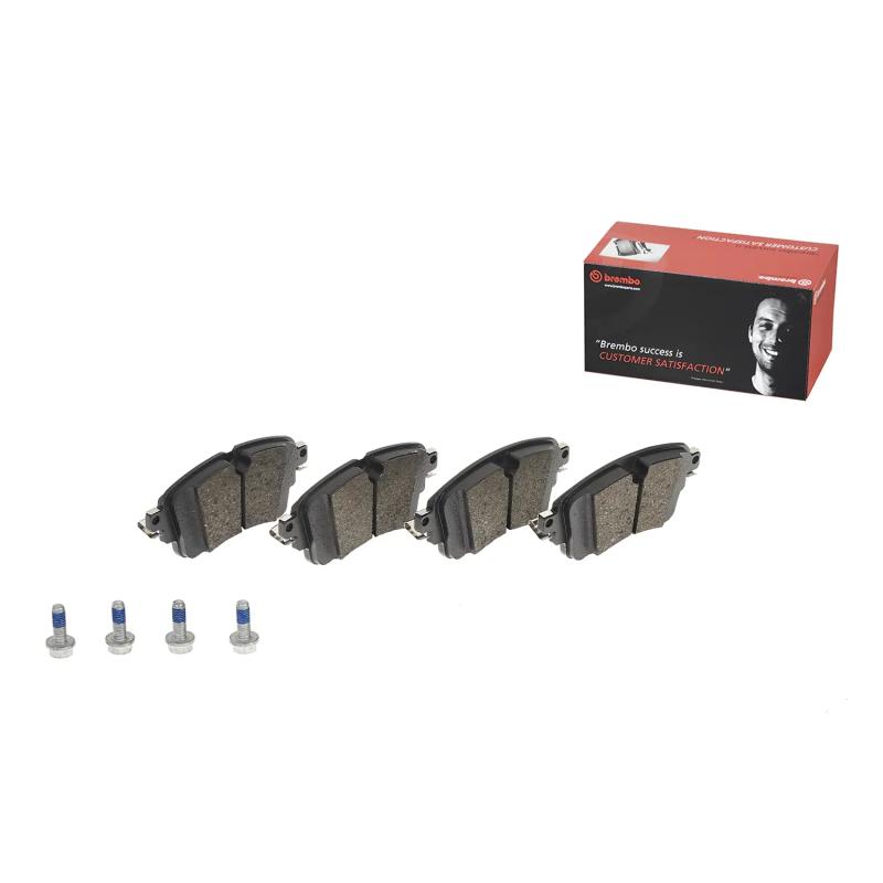 Jeu de 4 plaquettes de frein arrière BREMBO P 85 154 - Visuel 1