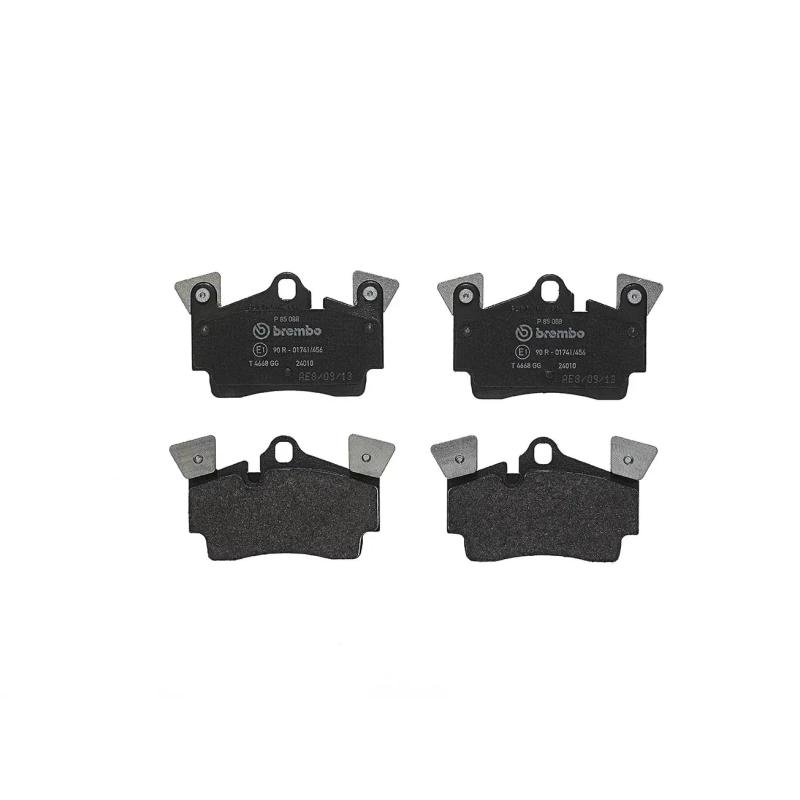 Jeu de 4 plaquettes de frein arrière BREMBO P 85 088 - Visuel 2