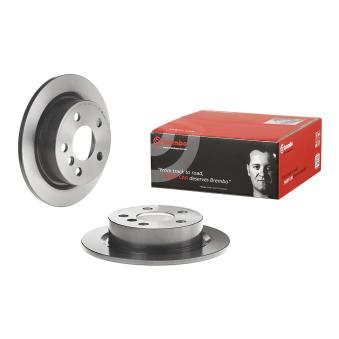 Jeu de 2 disques de frein arrière BREMBO [08.C745.11]
