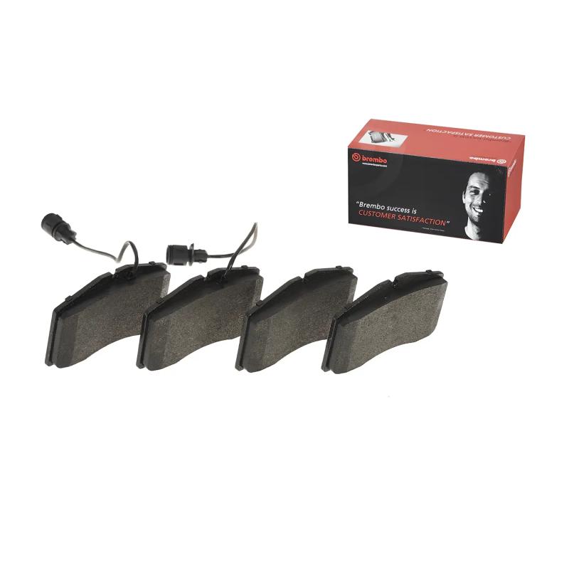 Jeu de 4 plaquettes de frein avant BREMBO P 85 053 - Visuel 1