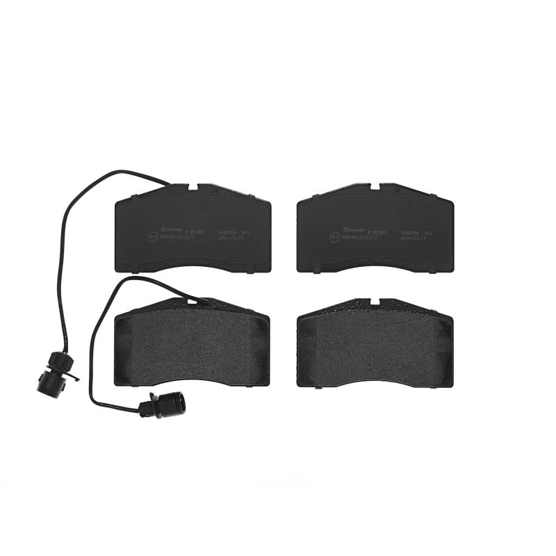 Jeu de 4 plaquettes de frein avant BREMBO P 85 053 - Visuel 2
