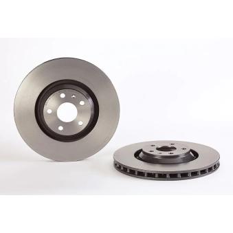Jeu de 2 disques de frein avant BREMBO OEM 8J0615301 Jeu de 2 disques de frein avant BREMBO OEM 8J0615301