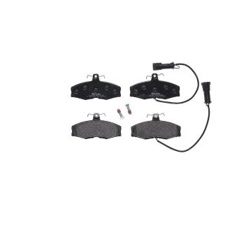 Jeu de 4 plaquettes de frein avant BREMBO OEM 6137745