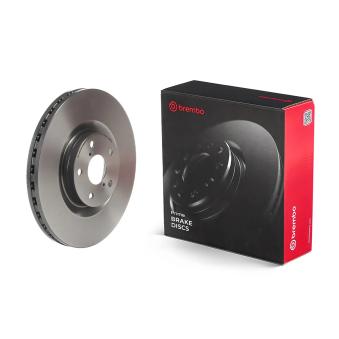 Jeu de 2 disques de frein avant BREMBO [09.D507.11]