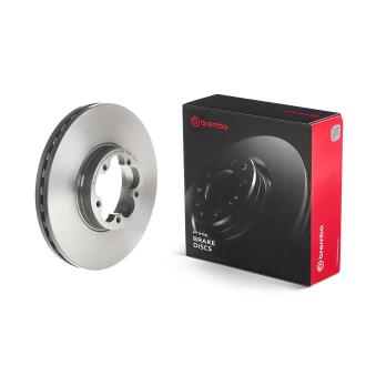 Jeu de 2 disques de frein avant BREMBO 09.C644.11 pour FORD TRANSIT E-TRANSIT - 269cv