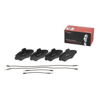 Jeu de 4 plaquettes de frein avant BREMBO OEM RP425114