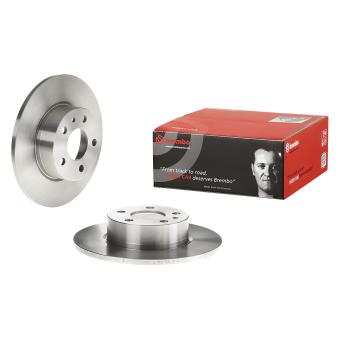 Jeu de 2 disques de frein arrière BREMBO [08.3126.24]