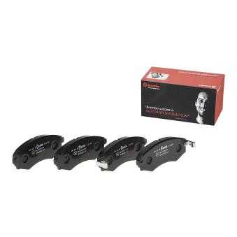 Jeu de 4 plaquettes de frein avant BREMBO OEM 5810128a20