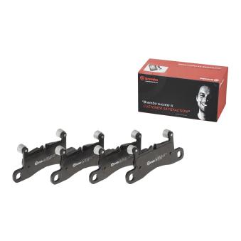 Jeu de 4 plaquettes de frein arrière BREMBO OEM 99135293902