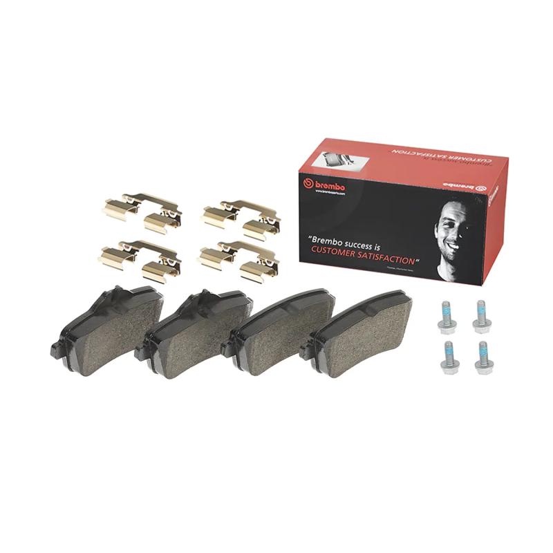 Jeu de 4 plaquettes de frein arrière BREMBO P 50 100 - Visuel 1