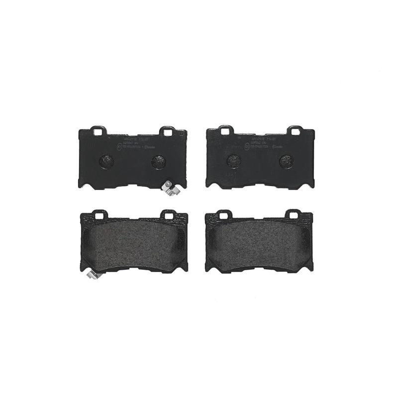 Jeu de 4 plaquettes de frein avant BREMBO P 56 089 - Visuel 2