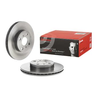 Jeu de 2 disques de frein avant BREMBO 09.5736.11 pour SEAT Mii 1.6 - 110cv