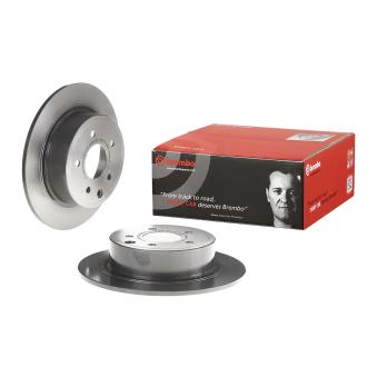 Jeu de 2 disques de frein arrière BREMBO OEM 43206015va